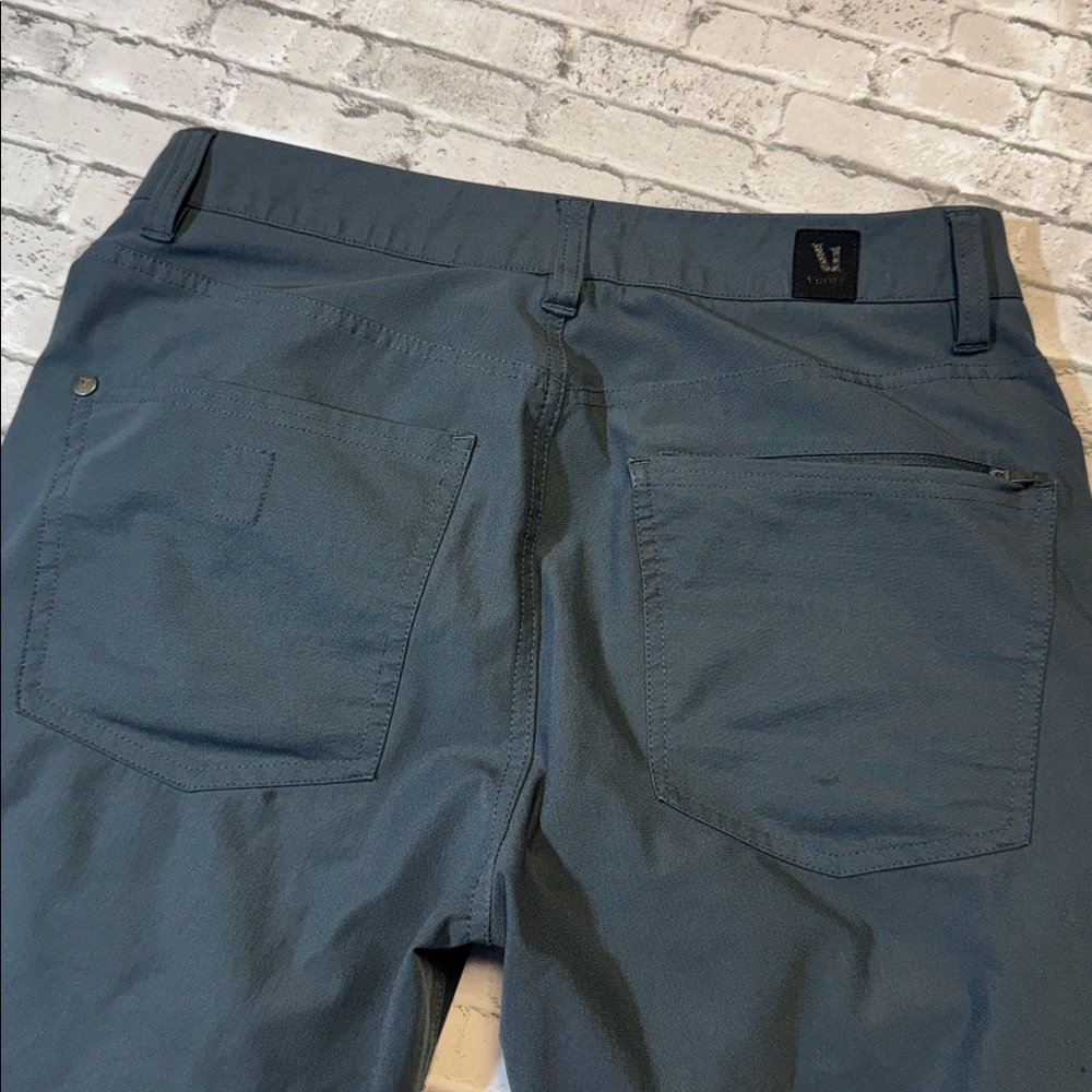 Vuori Meme 28x30 Gray Solid Performance Casual Ac… - image 7